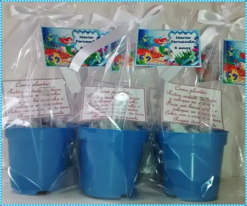 Mini Kit Ecológico Simples Pequena Sereia