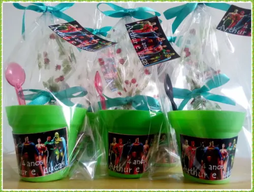 Mini Kit Ecológico Super Heróis