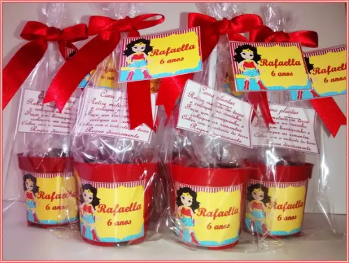 Smini Kit Ecológico Mulher Maravilha Cute