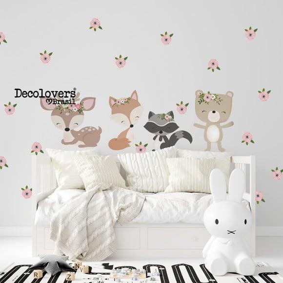 Adesivo de Parede Animais da Floresta