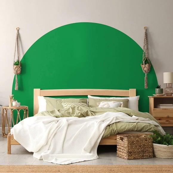 Adesivo de Parede Arco Cabeceira - Adesivo Arco Verde