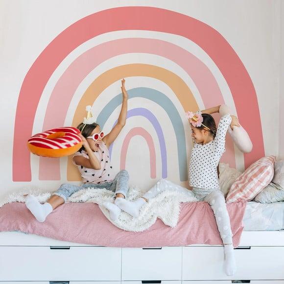 Adesivo de Parede Arco Íris - Adesivo Arco-íris Boho