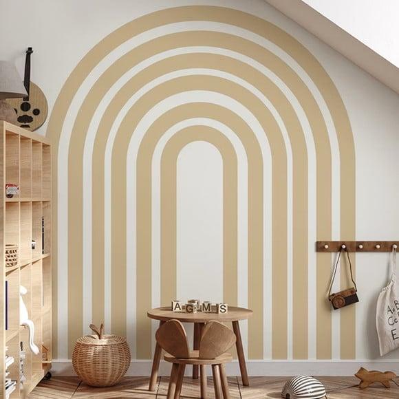 Adesivo de Parede Arco Íris - Adesivo Arco-íris Minimalista