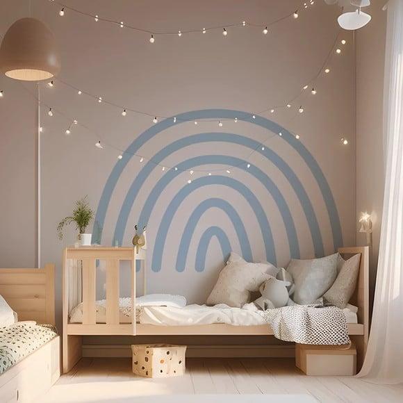 Adesivo de Parede Arco Íris - Arco Íris Minimalista