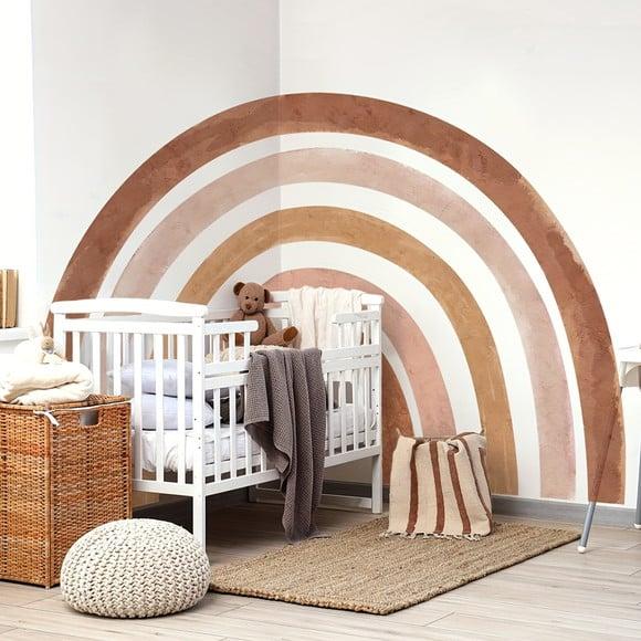 Adesivo de Parede Arco Íris Aquarela - Deco Chic