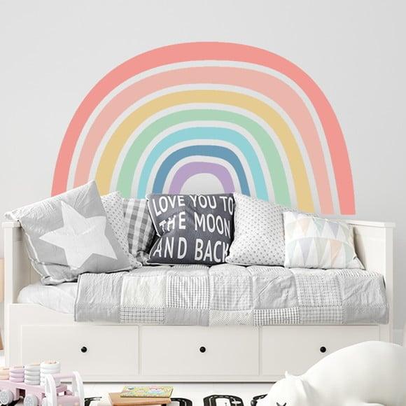 Adesivo de Parede Arco Íris Boho - Adesivo Arco-íris