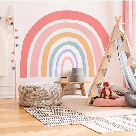 Adesivo de Parede Arco Íris Grande- Adesivo Arco-íris Boho