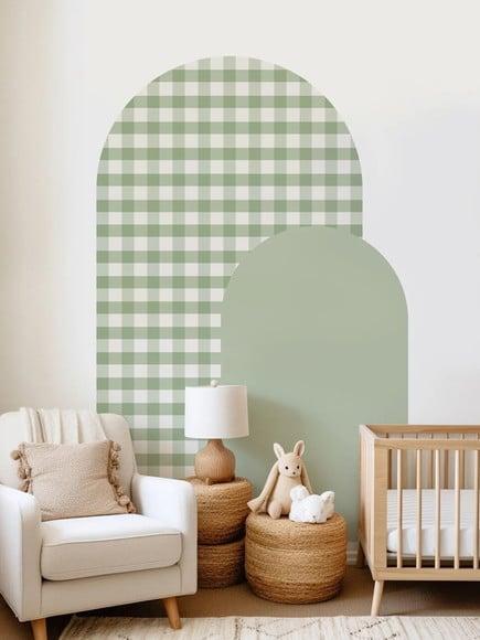 Adesivo de Parede Arcos - Adesivos Arcos Xadrez e Liso