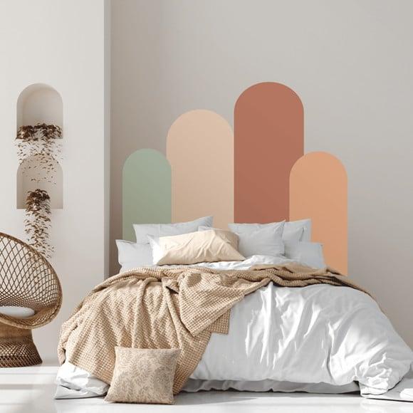 Adesivo de Parede Arcos Minimalistas - Adesivo 4 Arcos