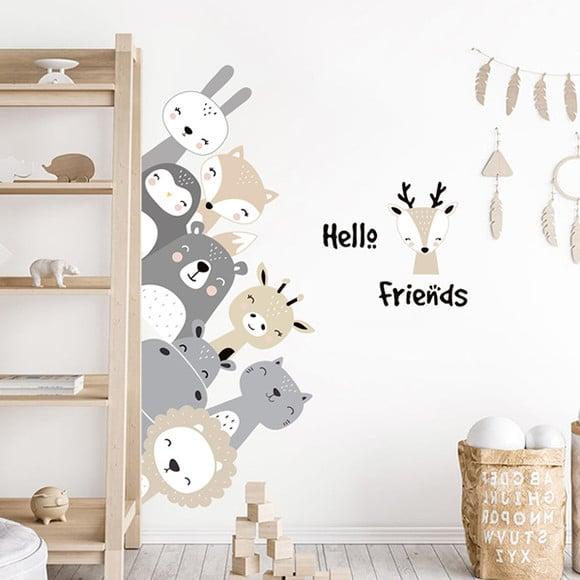 Adesivo de Parede Bichinhos - Hello Friends
