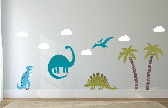 Adesivo de Parede Dinossauros