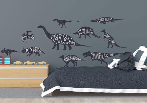 Adesivo de Parede Dinossauros - Adesivos Dinossauros