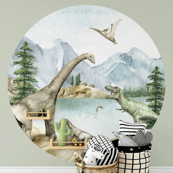 Adesivo de Parede Dinossauros - Painel Adesivo Dinossauros