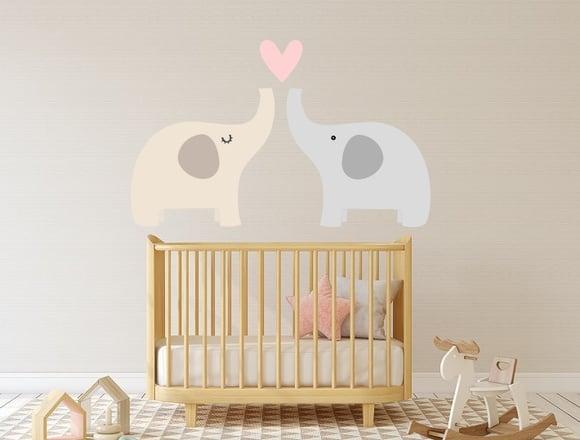 Adesivo de Parede Elefante