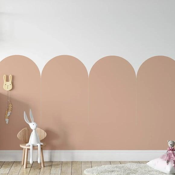 Adesivo de Parede Escalope - Arcos Individuais 1m x 50cm
