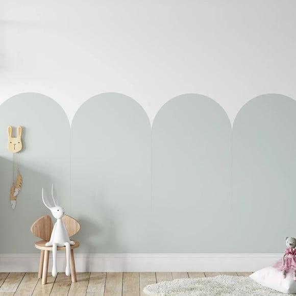 Adesivo de Parede Escalope - Arcos Individuais 1m x 50cm