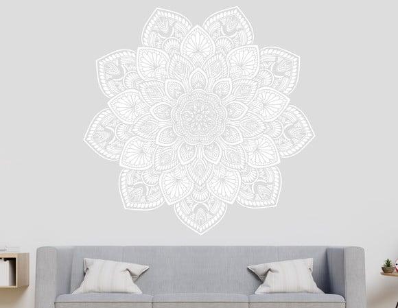 Adesivo de parede especial mandala