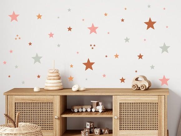 Adesivo de Parede Estrelas - Adesivos Estrelas e Estrelinhas