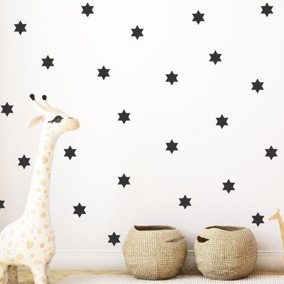 Adesivo de Parede Estrelas de Davi - Adesivos Estrelas