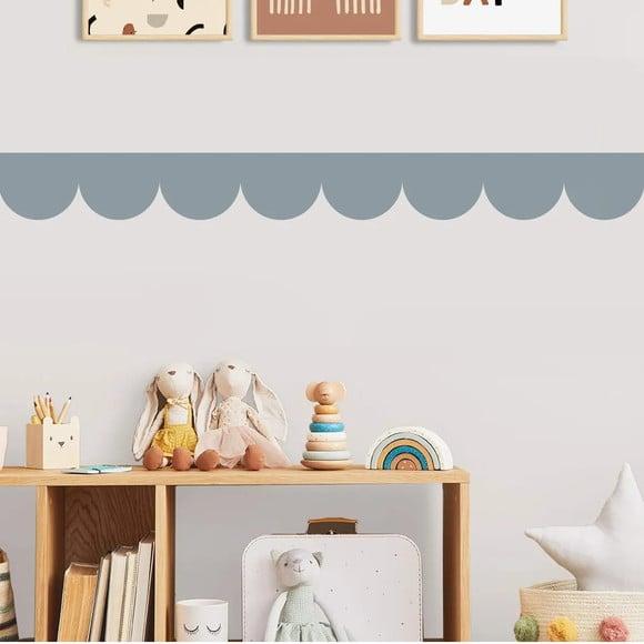 Adesivo de Parede Faixa Escalope - Decoração Criativa