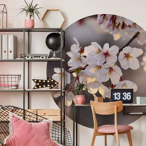 Adesivo de Parede Floral - Painel Adesivo Cerejeira