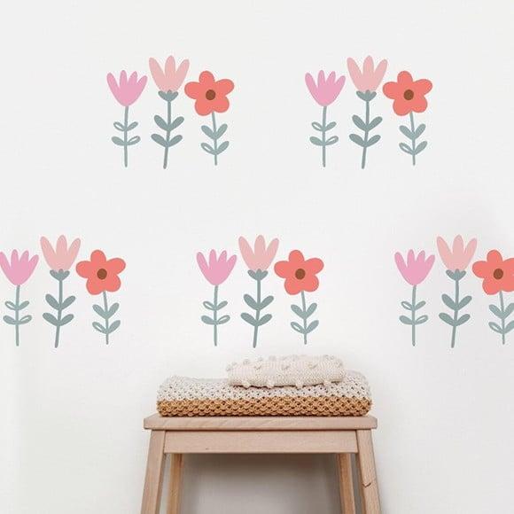 Adesivo de Parede Florzinhas - Adesivo Flores