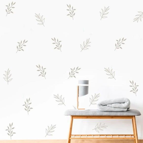 Adesivo de Parede Folhas - Adesivo Folhas Minimalista