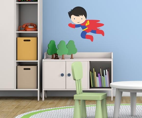 Adesivo de Parede Heróis - Super Man