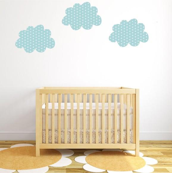 Adesivo de Parede Infantil Nuvens
