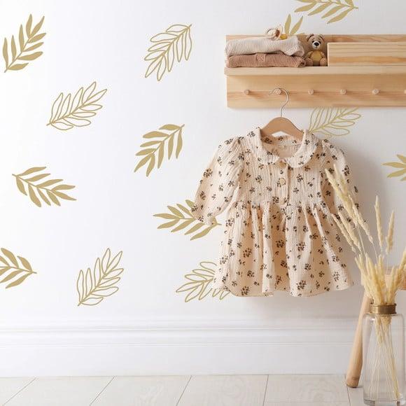 Adesivo de Parede Infantil Folhas - Decoração Natural