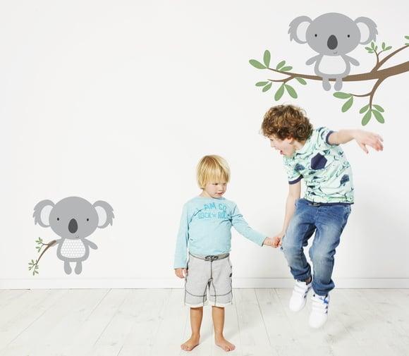 Adesivo de parede koalas