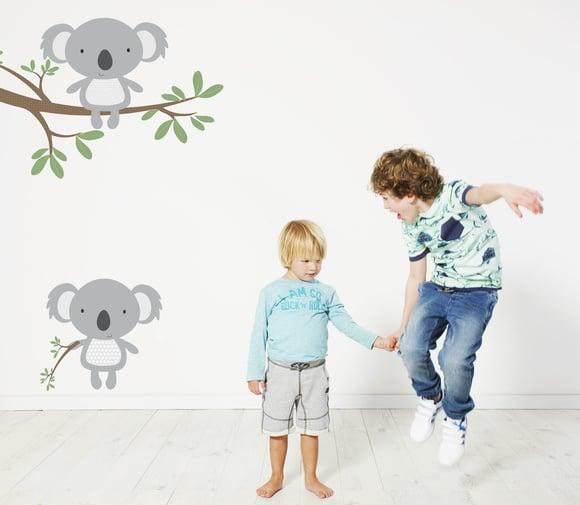 Adesivo de parede koalas