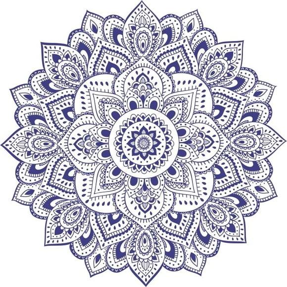 Adesivo de Parede Mandala - Adesivo Mandala 60cm