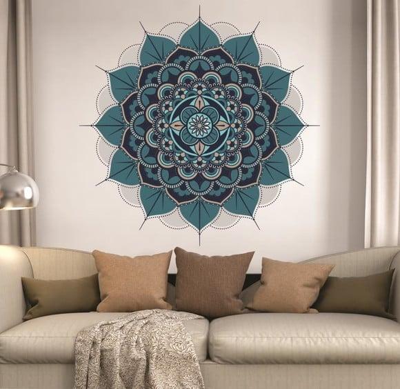 Adesivo de Parede Mandala 100cm