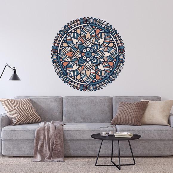Adesivo de Parede Mandala 100cm