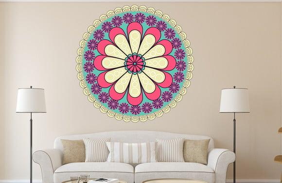 Adesivo de Parede Mandala 100cm