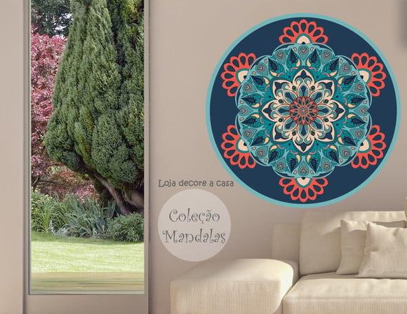 Adesivo de Parede Mandala 100cm