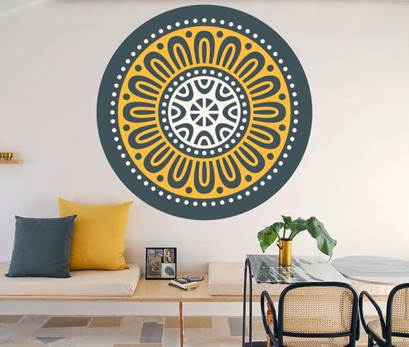Adesivo de Parede Mandala 100cm