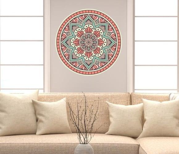 Adesivo de Parede Mandala 60cm