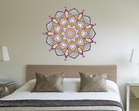 Adesivo de Parede Mandala 60cm
