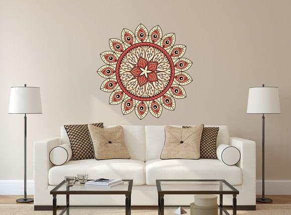 Adesivo de Parede Mandala 60cm