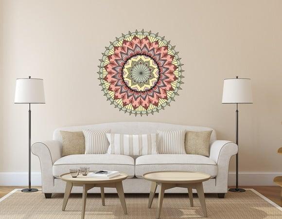 Adesivo de Parede Mandala 60cm