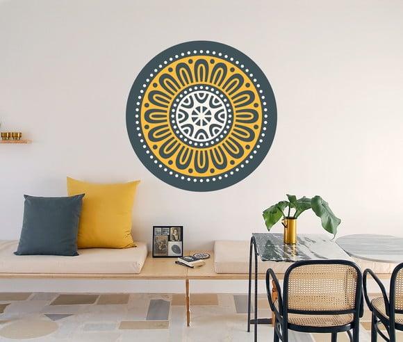 Adesivo de Parede Mandala 60cm