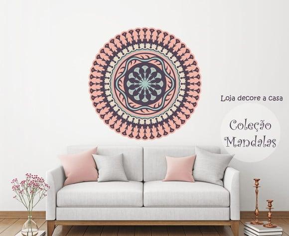 Adesivo de Parede Mandala 60cm