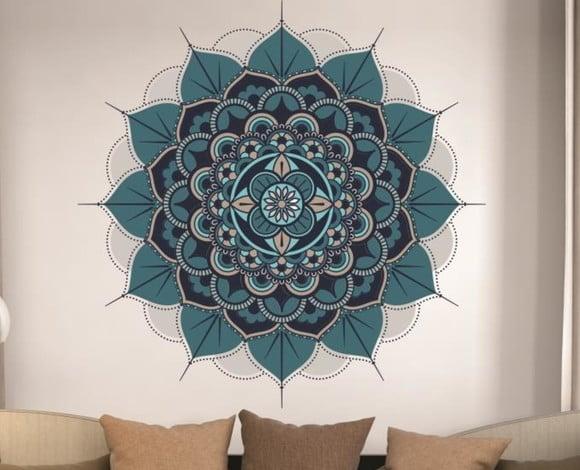 Adesivo de Parede Mandala de 120cm - Adesivo Mandala