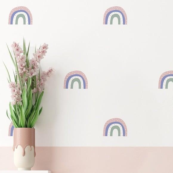 Adesivo de Parede Mini Arco Íris - Adesivo Arco-íris Boho