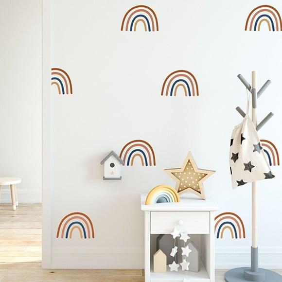 Adesivo de Parede Mini Arco Íris-adesivo Arco Íris