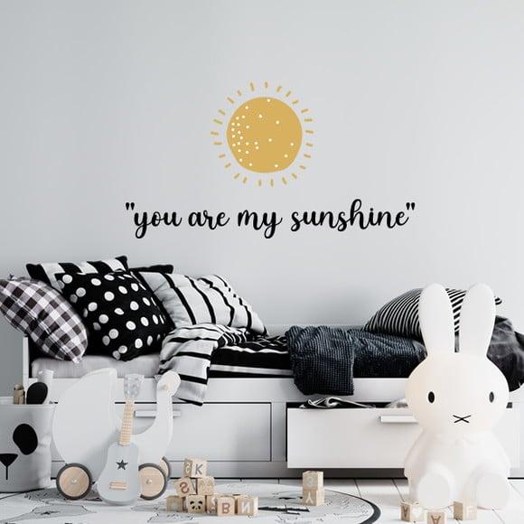 Adesivo de Parede Sol + Frase