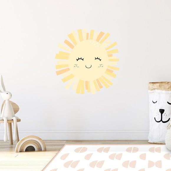 Adesivo de Parede Sol com Carinha - Adesivo Sol com Carinha