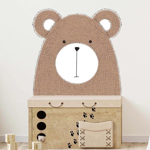 Adesivo de Parede Urso - Adesivo Urso - Animais Escandinavos